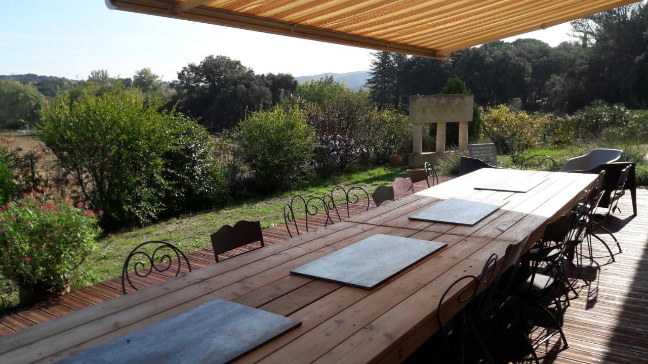 Villa La Charmeuse Fleurie Collias Exterior photo